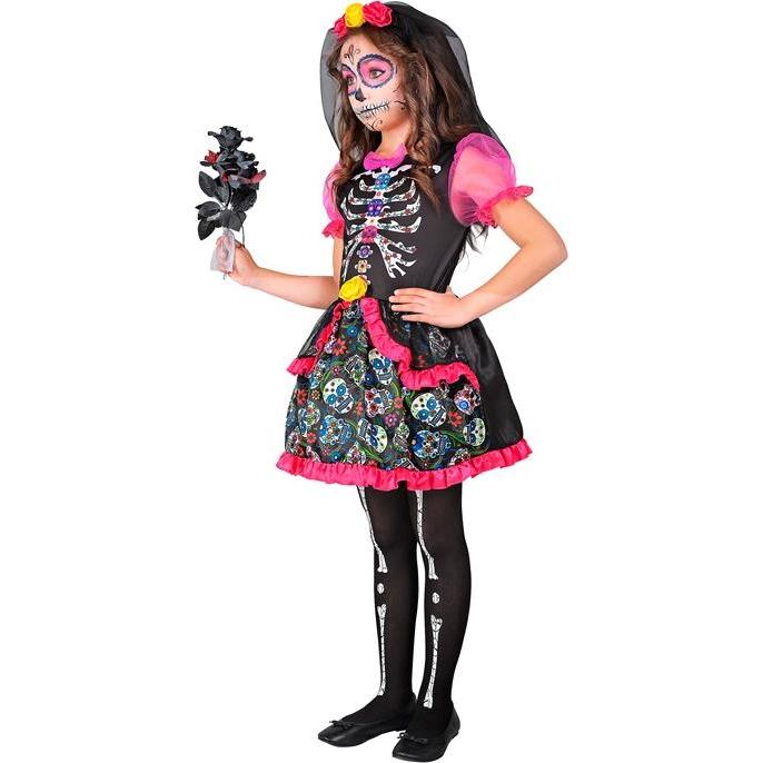 Traditional Dia De Los Muertos Costume | Chtoby Pomnili