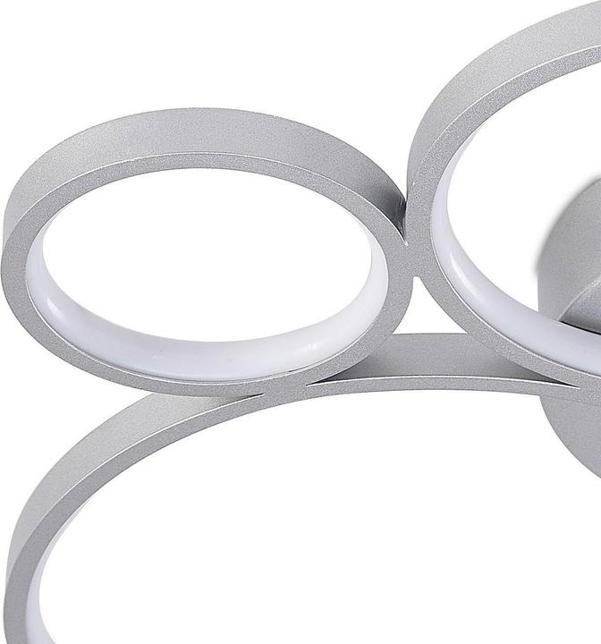 Produktbild Lindby Jorven LED-Deckenlampe, 5 Kreise, dimmbar (5800 lm)