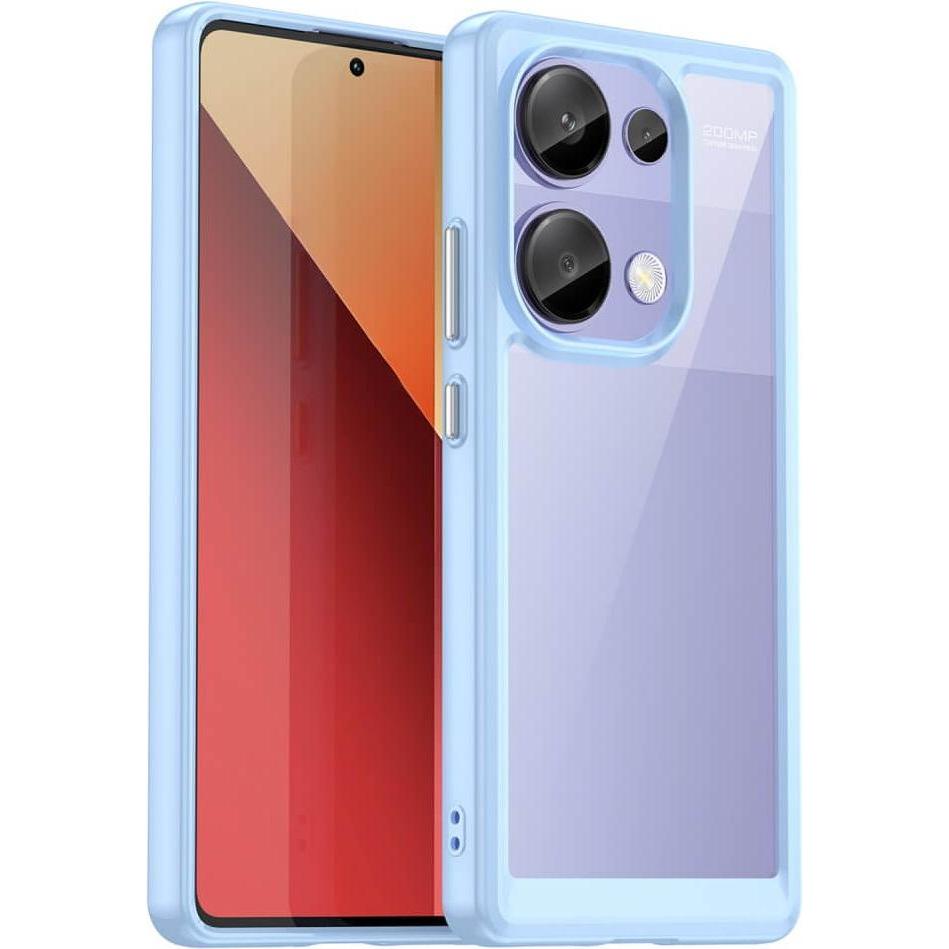 Cover-Discount Poco M6 Pro / Redmi Note 13 4G - Schützende Acryl-Handyhülle mit erhöhtem Rand (Xiaomi Redmi Note 13 Pro ...