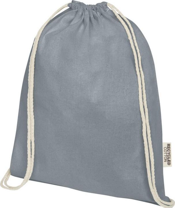 Actual product image Generic Oregon Recycled Cotton Drawstring Bag