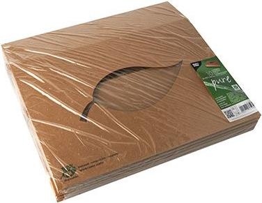 Actual product image Papstar 87955 Disposable Food Container Cardboard, Polylactide (PLA) (10 x)