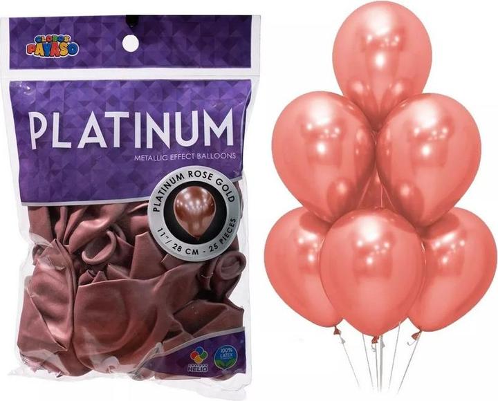 Image du produit Globos Europe - Ballons PAYASO PLATINUM (100 x)