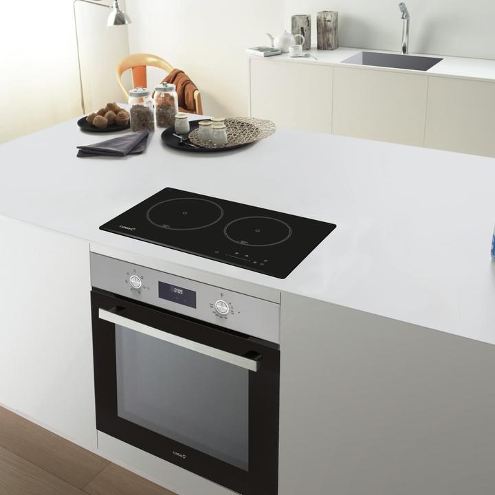 Produktbild Cata IB 2 PLUS BK/A Hob, Induction, Width 35 cm, 2 cooking zones, Touch Control, Black (35 cm, Induktionskochfeld)