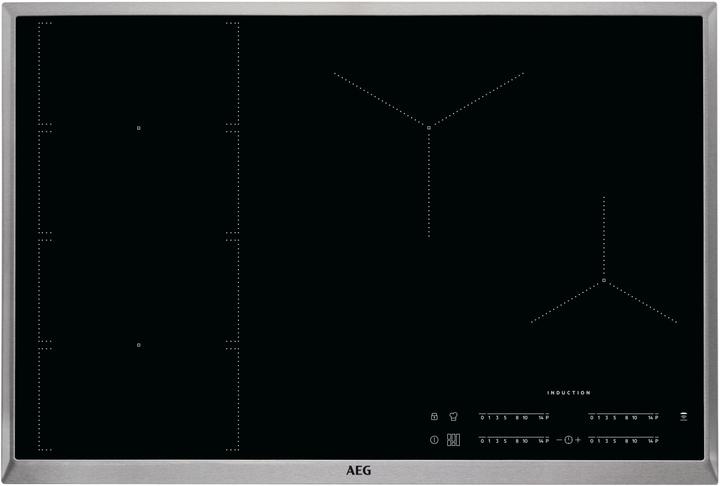 AEG IKE84471XB, Inox Table de cuisson à induction à zones intégrées