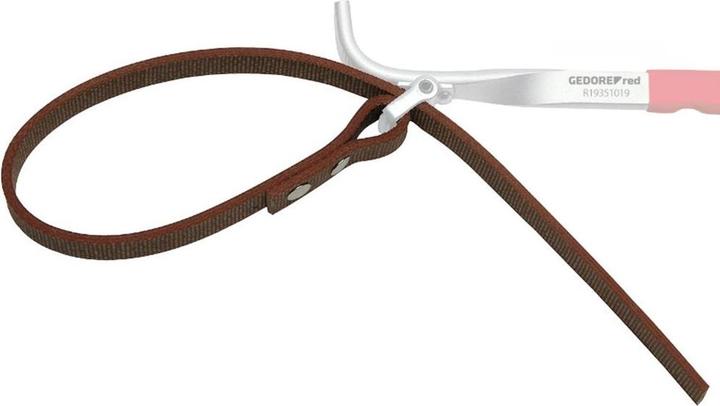 Actual product image Gedore Red red Replacement strap for strap spanner, 15 mm wide fabric strap