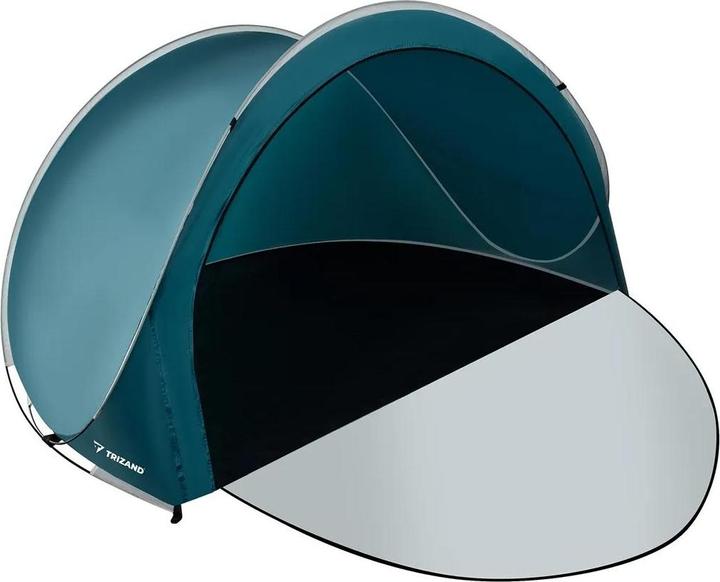 Produktbild Trizand Strandzelt 200x120x110cm 21267 (Strandzelt + Strandmuschel, 1.35 kg, 3 Personen)