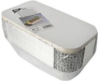 Produktbild Papstar 14516 Einweg-Lebensmittelbehälter Aluminium (25 x)