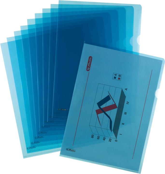 Produktbild Herlitz Sichth,A4,pyramidenpr.0,19mm (A4, 10 x)