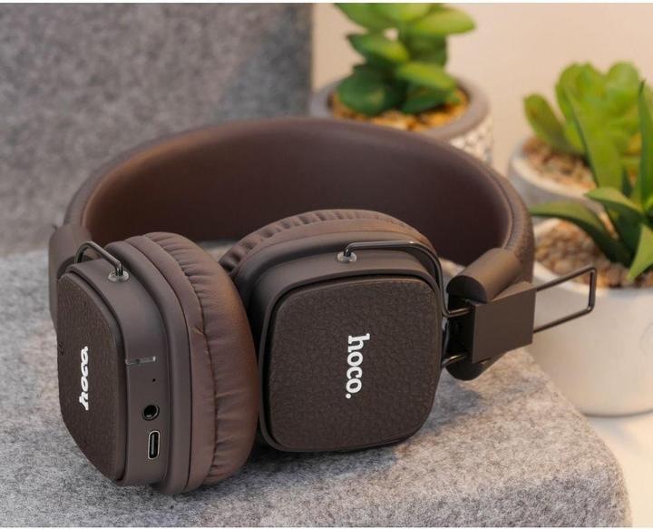 Actual product image Hoco W56, Brown (28 h, Wireless)