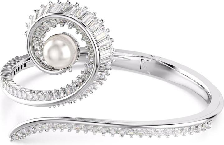 Immagine prodotto Swarovski x Ariana Grande Armreif Kristallperle Baguette Schliff Weiss Rhodiniert (Metallo Swarovski)