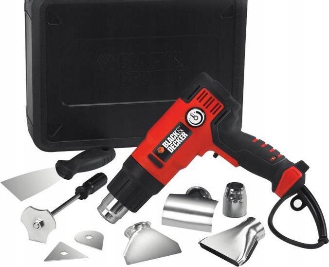 Actual product image Black & Decker 2000 W hot air unit with variable temperature setting
