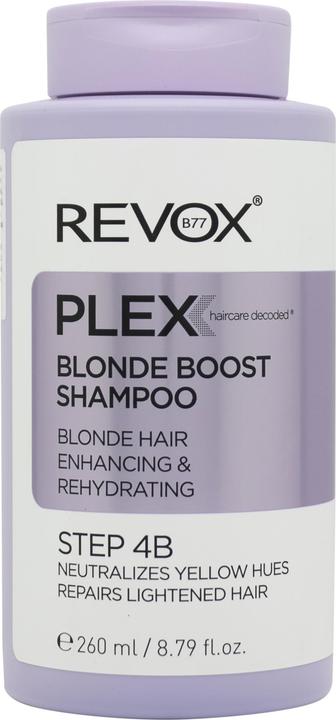 Actual product image Revox PLEX blonde boost shampoo step 4b 260ml (Liquid shampoo, 260 ml)