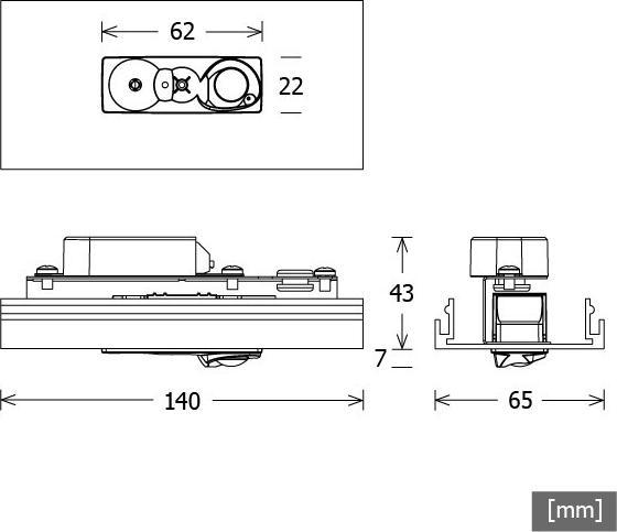 Actual product image LTS Light channel sensor