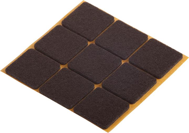 Produktbild Fix-o-moll Filzgleiter 3 mm / 25 x 25 mm 9 x (Filzgleiter, 9 Stk.)