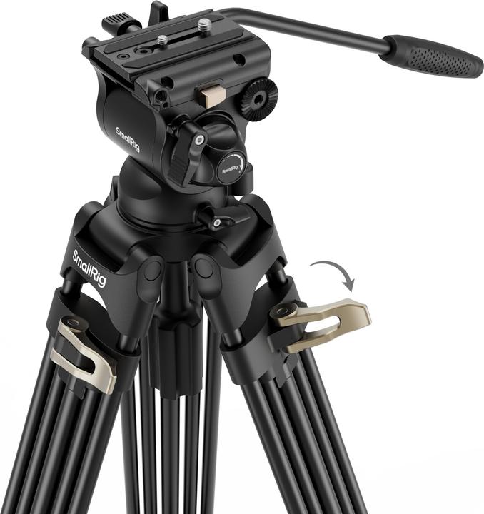 Actual product image SmallRig Heavy Duty Fluid Head Tripod Kit AD 01S 4686 (Metal)