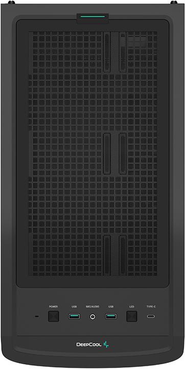 Actual product image Deepcool MID-TOWER HOUSING CK560 Side Window, Black, Mid-Tower, Power Supply Included in Faith No. (ATX, mATX, E-ATX, Mini-ATX)