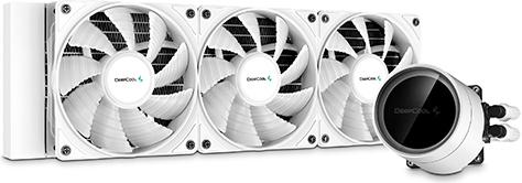 Actual product image Deepcool CASTLE 360EX A-RGB WH Processor All-in-One Liquid Cooler