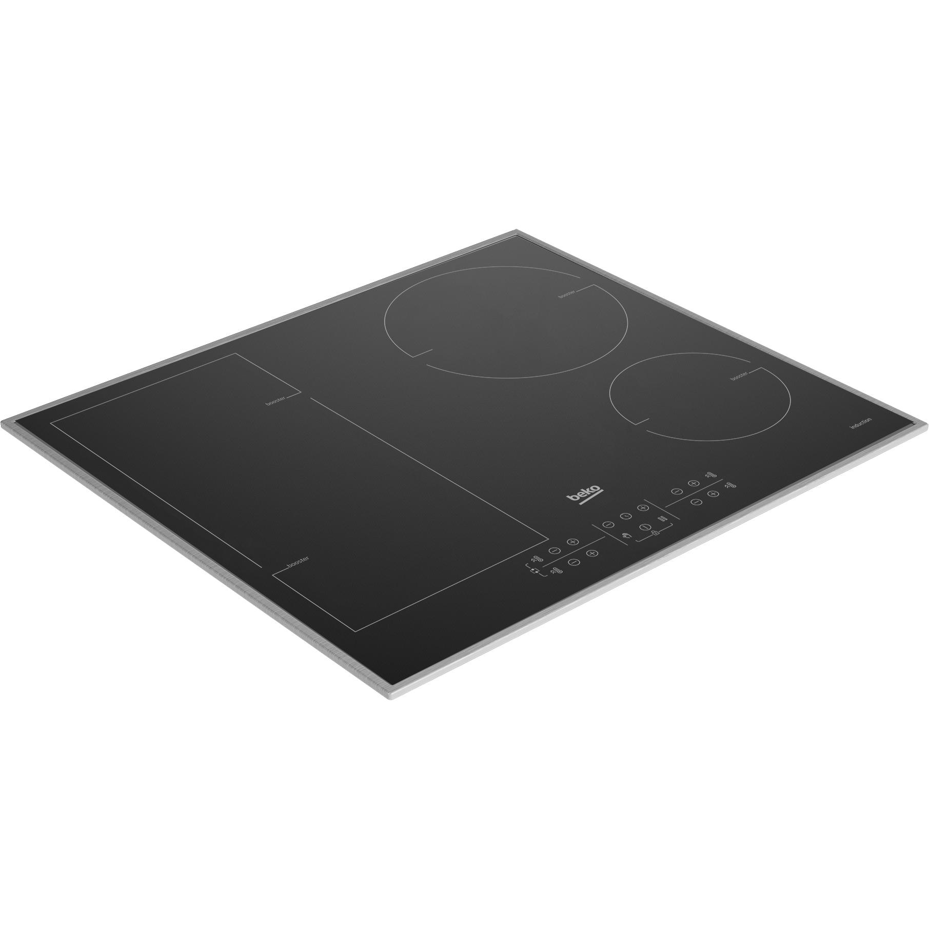 Thumbnail - Beko HII 64200 FMTX Kochfeld Integriert Zonen-Induktionskochfeld 4 Zone(n), Kochfeld, Schwarz