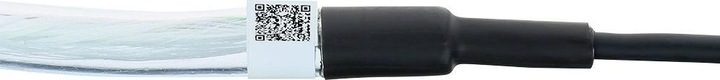 Actual product image 150 meter Multimode 50/125 OM3 indoor/outdoor cable 12 fibers with LC connectors (UTP, CAT7, 150 m)