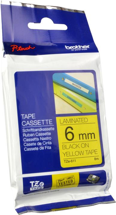 Immagine prodotto Brother Tze-611 (0.60 cm, Nero)