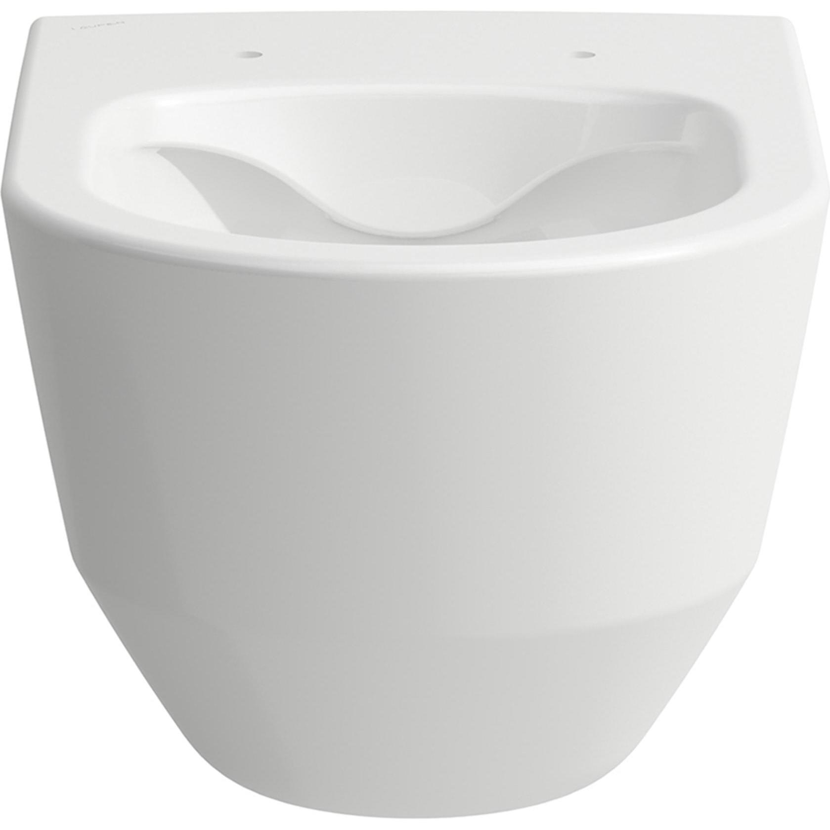 Laufen, Toilette + Bidet, Wand-WC PRO spülrandlos, Tiefspüler weiss LCC