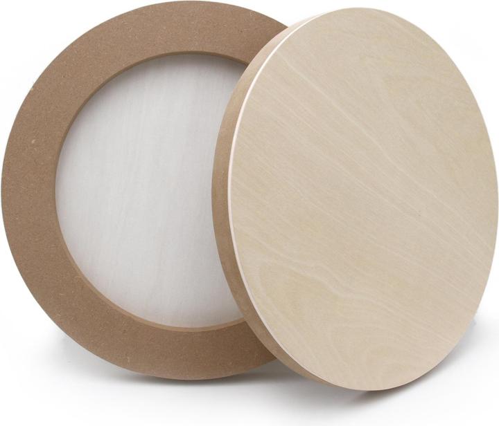 Paintersisters Holzmalgrund Rund Set 30 cm
