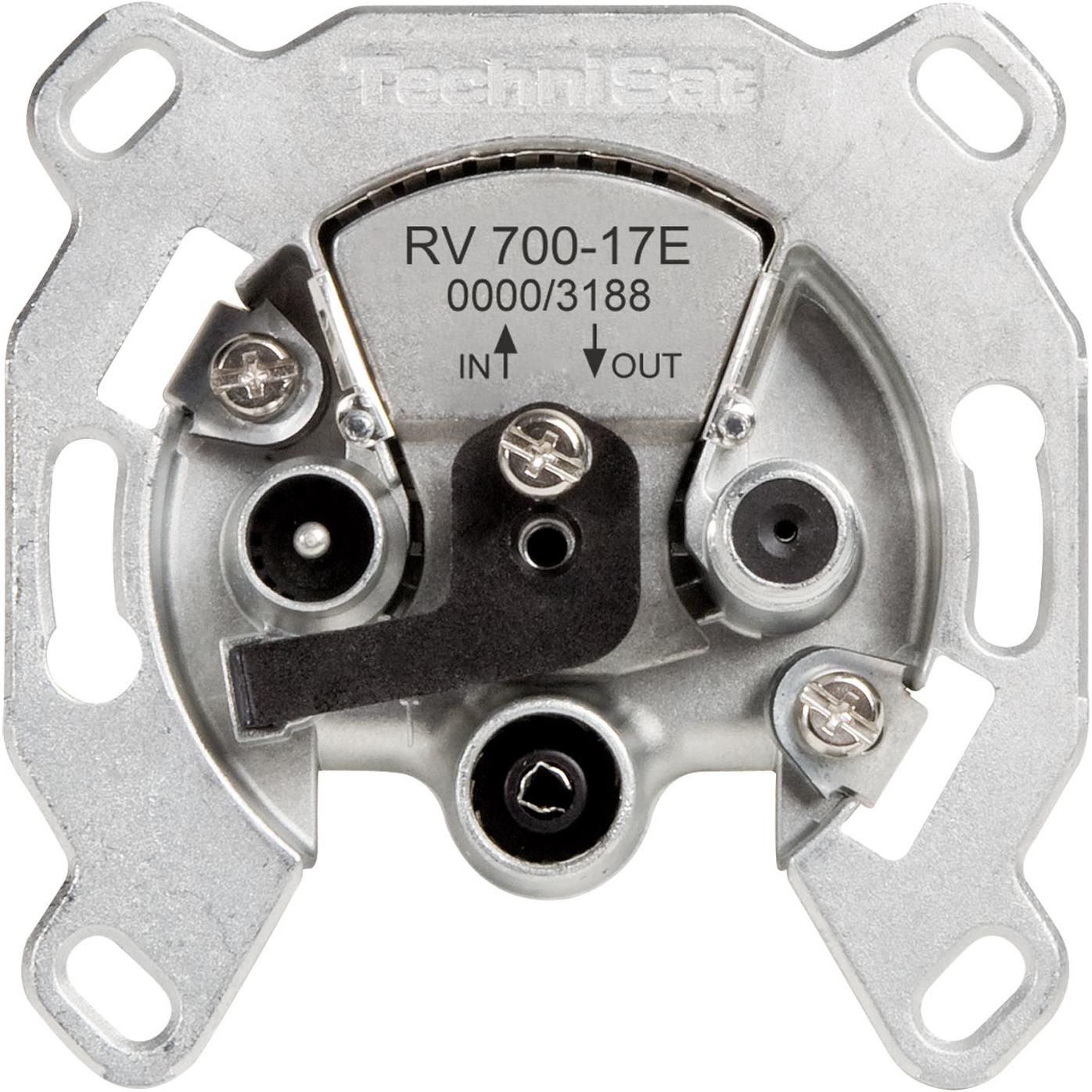 TechniSat TechniPro RV 700-17E - Anschlussdose, Unterputz, Netzwerk Zubehör