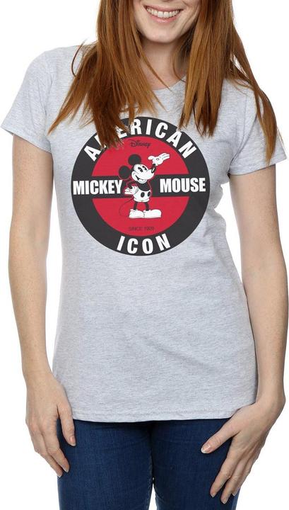 Image du produit Disney - T-shirt MICKEY MOUSE AMERICAN ICON - Femme (M)