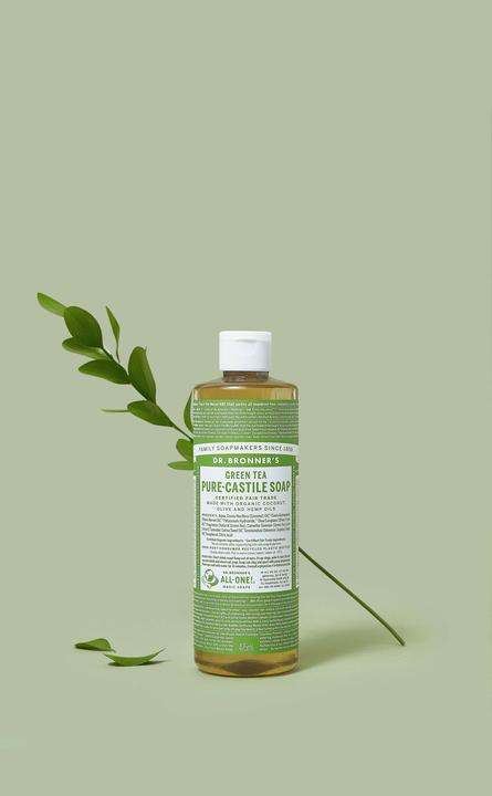 Image du produit Dr. Bronner's Thé vert 475ml (Savon liquide, 475 ml)