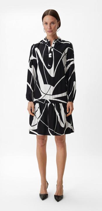 Image du produit Comma Kleid Kleid aus Viskose mit All-over-Print (32)