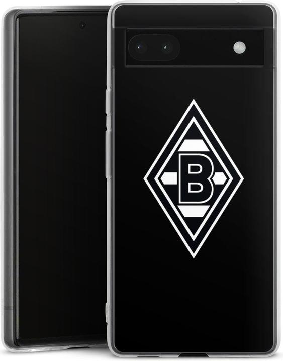 DeinDesign Silikon Hlle fr Google Pixel 6a Handyhlle Case Smartphone  Schutzhlle Borussia Mnchengladbach