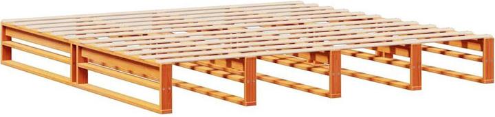 Image du produit vidaXL Bett mit Regal (200 x 200 cm)