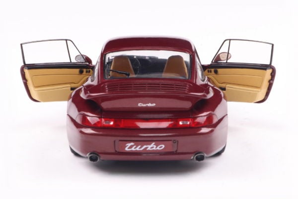 Produktbild Solido 1:18 Porsche 911 (993) Turbo 1997 silber