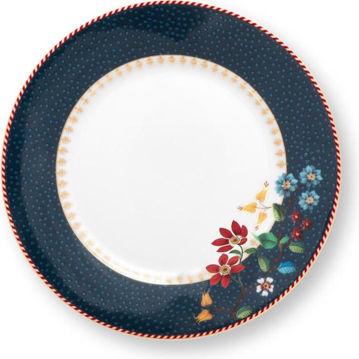 PIP Studio Berry Blues Brotteller blau 17cm (1x, 17 cm)