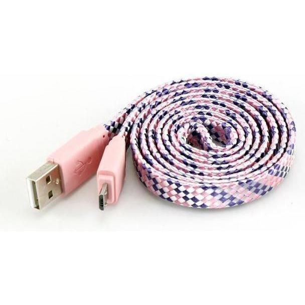 Sbox USB->Micro USB 2.0 M/M 1m colorfull blister rose USB-103CF-P (1 m ...