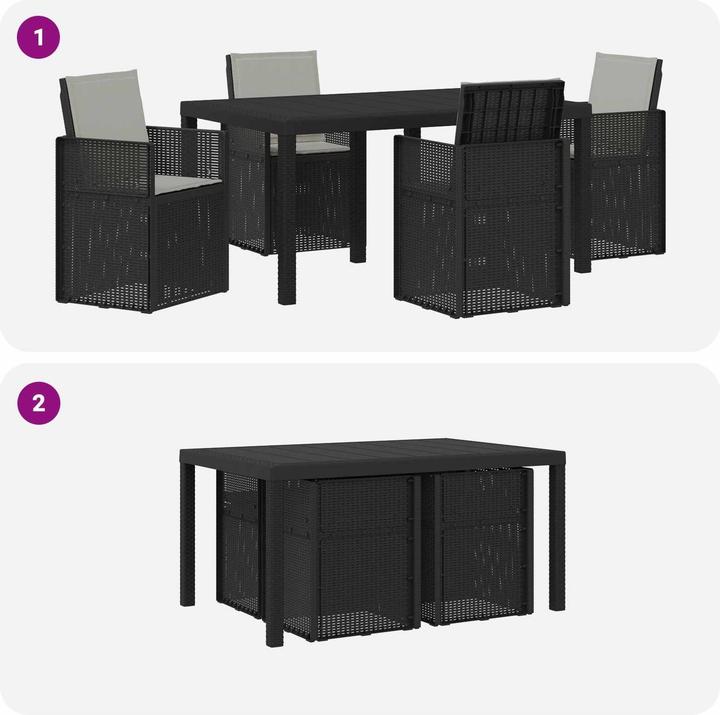 Produktbild vidaXL Modernes Esszimmer-Set