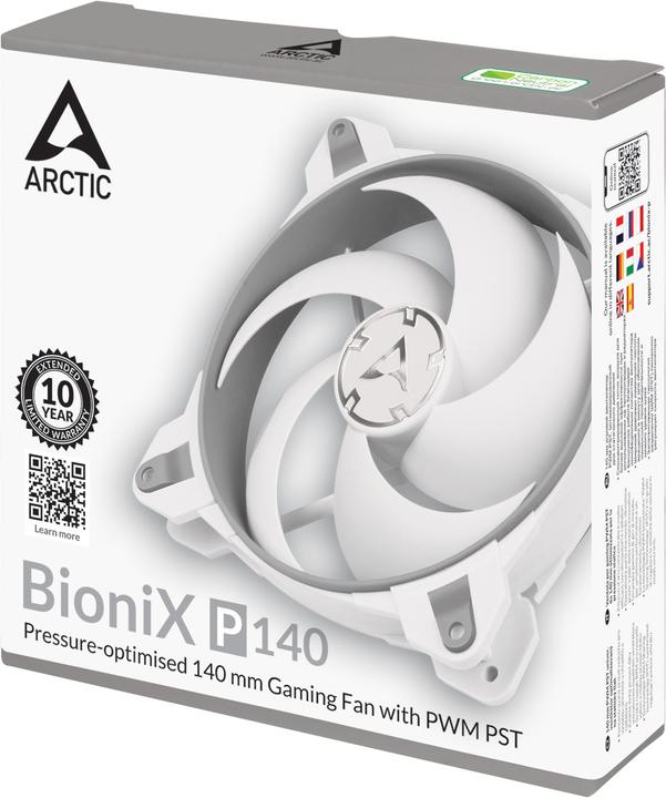 Actual product image Arctic BioniX P140 (Grey/White) (140 mm, 1x)