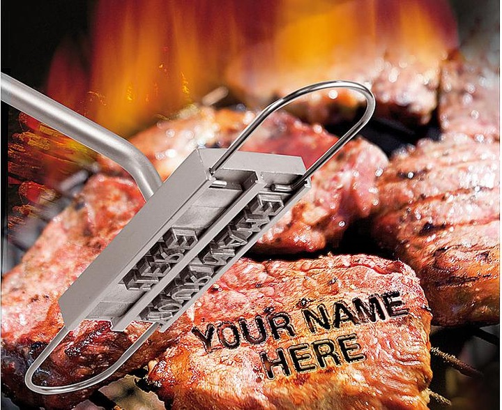 Produktbild Infactory 2er-Set BBQ Brandeisen mit wechselbaren Buchstaben