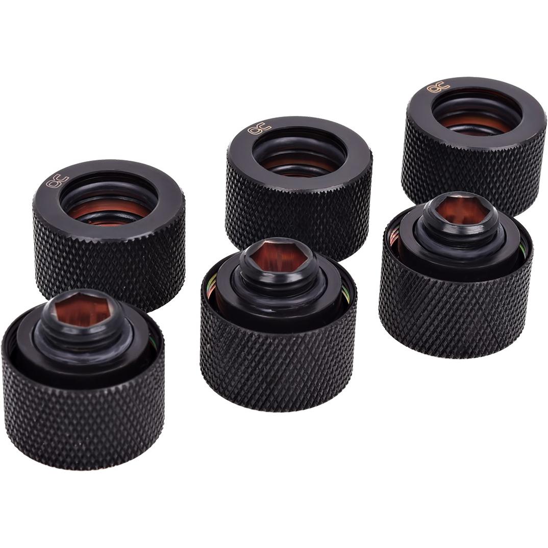 Alphacool 17385 Computerkühlsystemteil/-zubehör, Wasserkühlung Anschluss, Schwarz