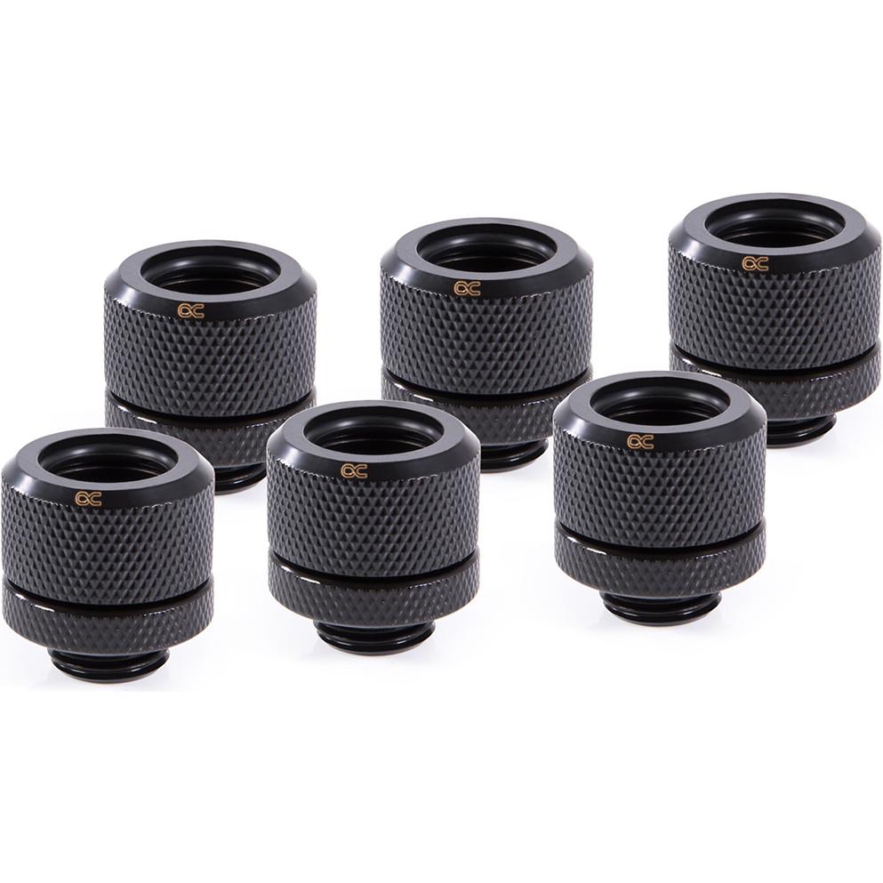 Alphacool 17552 Computerkühlsystemteil/-zubehör Anpassungssatz, Wasserkühlung Anschluss, Schwarz