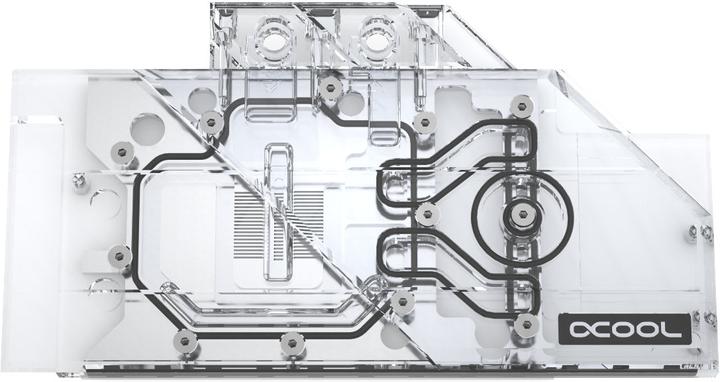 Actual product image Alphacool Ice Block Aurora GPX-A Water Block