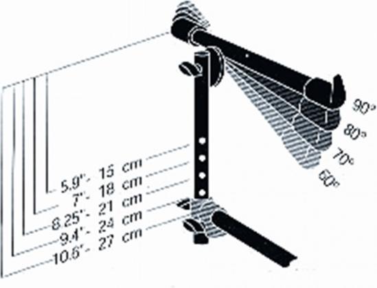 Produktbild Quik Lok QLX/3 Coppia di Bracci Aggiuntivi per Supporti a X (Keyboard)