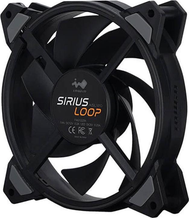 Actual product image In Win Sirius Loop ASL120 (120 mm, 3 x)