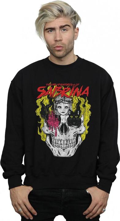 Immagine prodotto Chilling Adventures of Sabrina Icon Skull Felpa Uomo (3XL)