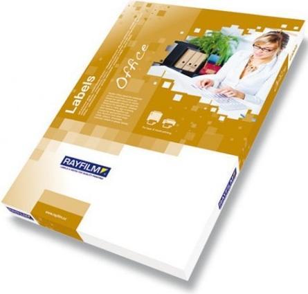 Actual product image GCS Rayfilm LASER Paper Self-Adhesive Labels High Glossy White A4 100 sheets (A4)