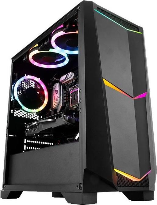 Actual product image Segotep Ares black case (Mini-ITX)