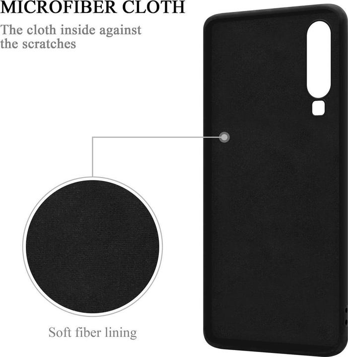 Actual product image Cadorabo TPU Liquid Ring Silicone Case Cover (Huawei P30)