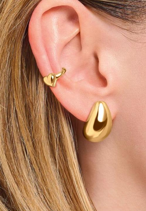 Produktbild Thomas Sabo Ohrstecker Teardrop-Form (750 Gelbgold Vergoldung, 925 Sterlingsilber)