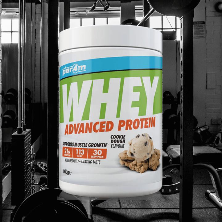 Produktbild Per4m Whey Advanced Protein (900 g, 100x, Cookie Dough)