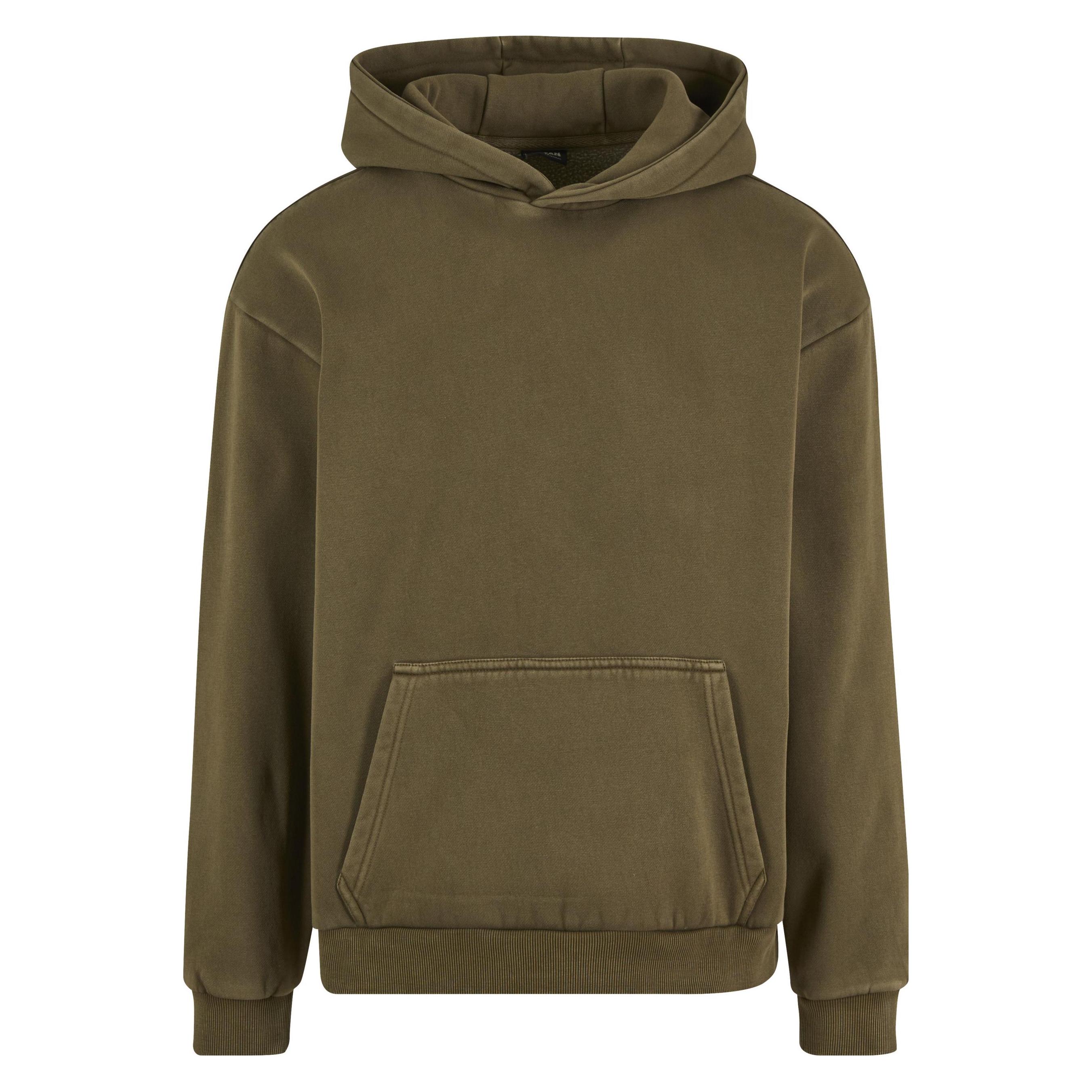 Urban Classics, Herren, Pullover, Vintage Heavy Hoodie - 191149, Braun, (Xl)